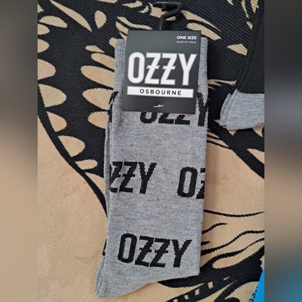 SOLD OUT! Pink Floyd Iron Maiden Bowie Unisex Socks - Picture 3 of 11
